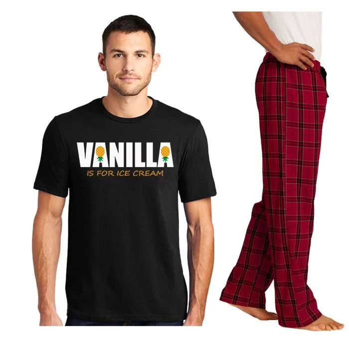 Vanilla Is For Ice Cream Upside Down Pineapple Swinger Theme Pajama Set