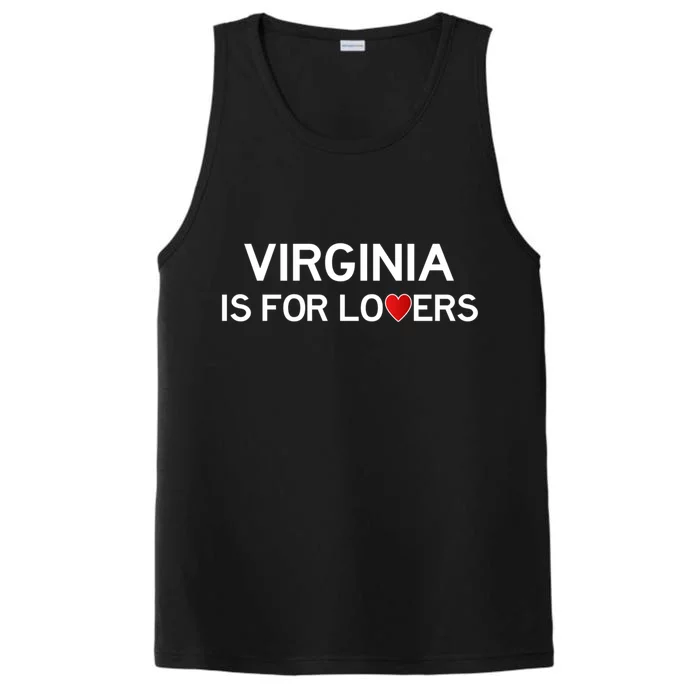 Virginia Is For The Lovers Gift Cool Gift Performance Tank