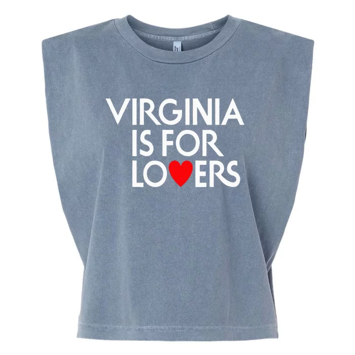 Virginia Is For The Lovers Garment-Dyed Women's Muscle Tee