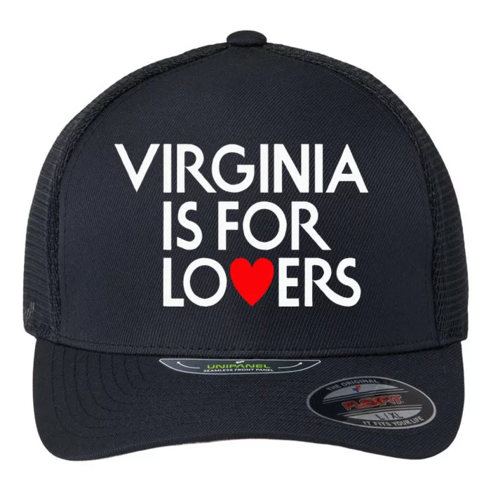 Virginia Is For The Lovers Flexfit Unipanel Trucker Cap