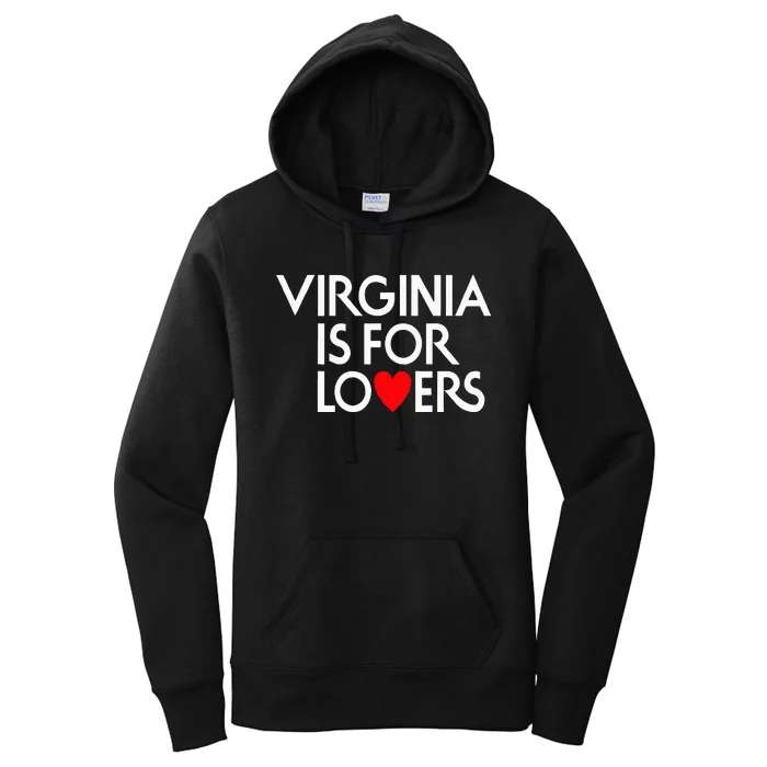 Virginia Is For The Lovers Women's Pullover Hoodie