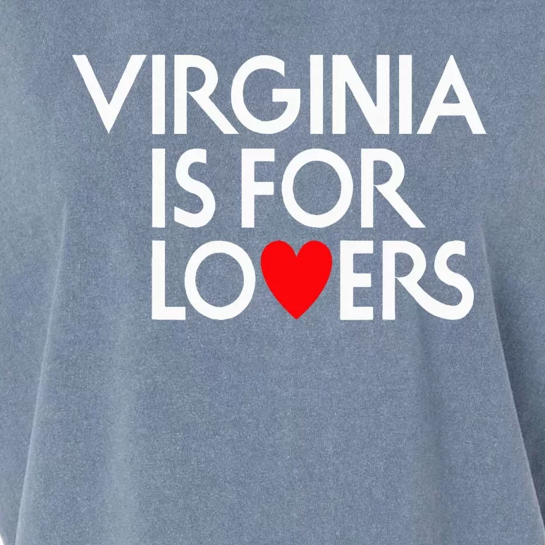 Virginia Is For The Lovers Garment-Dyed Women's Muscle Tee