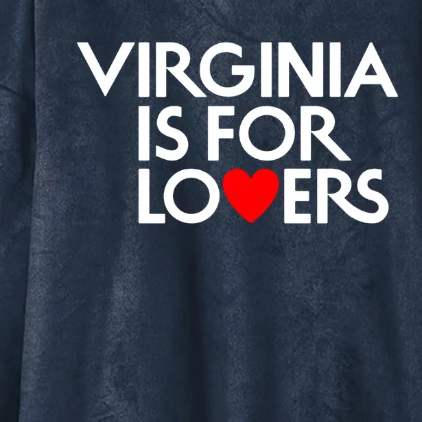 Virginia Is For Lovers Hooded Wearable Blanket