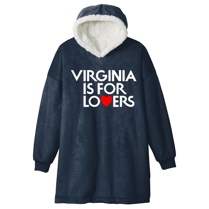 Virginia Is For Lovers Hooded Wearable Blanket