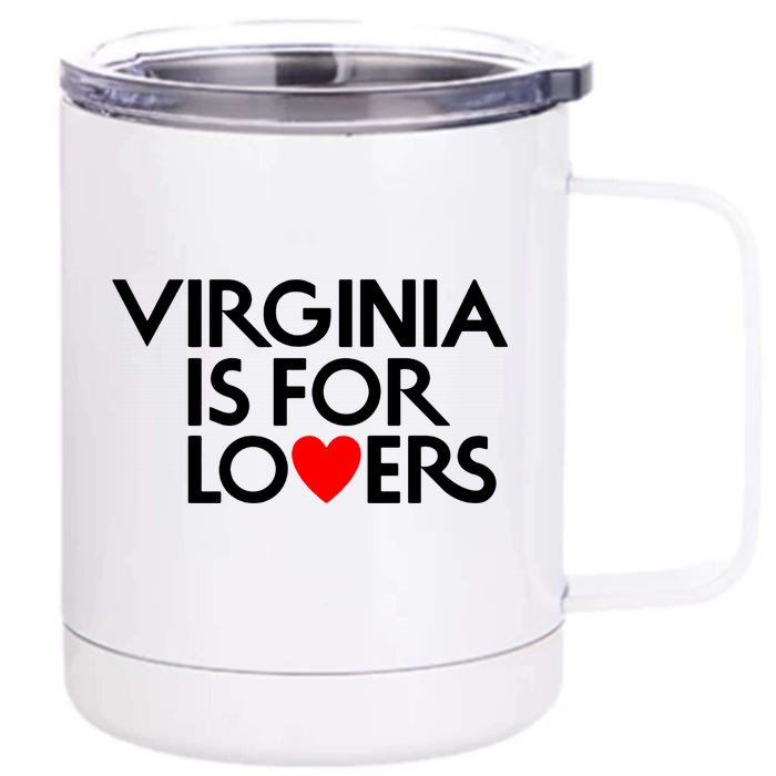 Virginia Is For Lovers Front & Back 12oz Stainless Steel Tumbler Cup