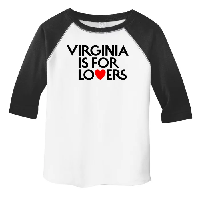 Virginia Is For Lovers Toddler Fine Jersey T-Shirt