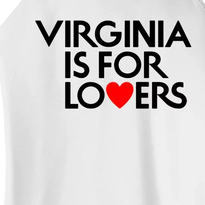 Virginia Is For Lovers Women’s Perfect Tri Rocker Tank