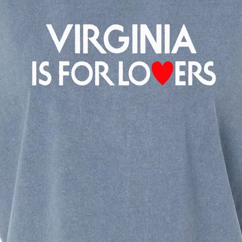 Virginia Is For The Lovers Garment-Dyed Women's Muscle Tee