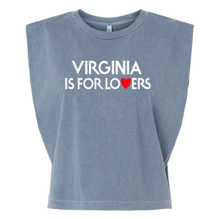 Virginia Is For The Lovers Garment-Dyed Women's Muscle Tee