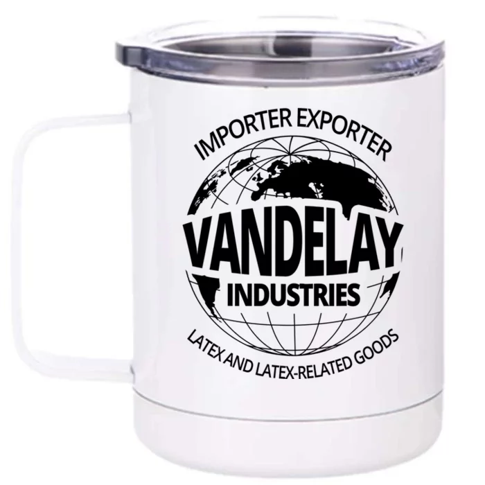 Vandelay Industries Gift LatexRelated Goods Novelty Gift Front & Back 12oz Stainless Steel Tumbler Cup