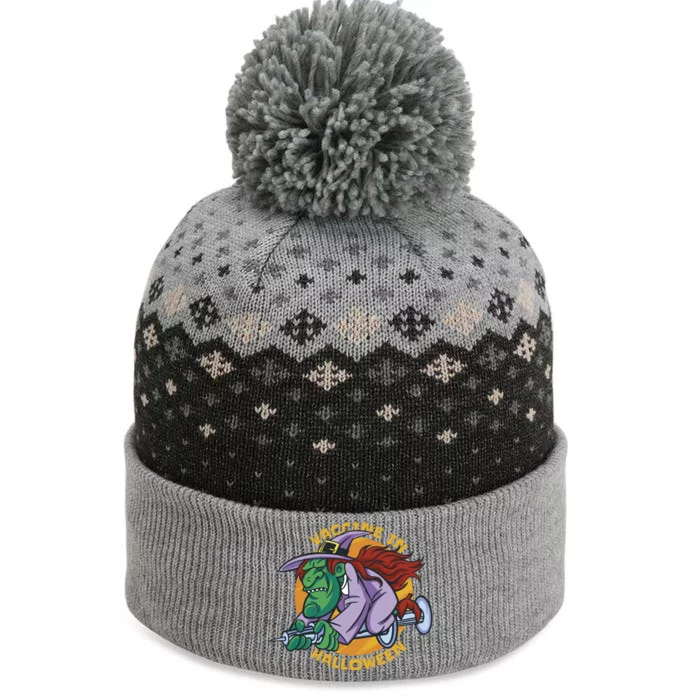 Vaccine In Halloween Witch The Baniff Cuffed Pom Beanie