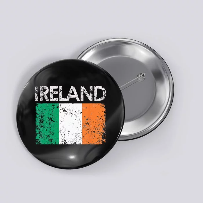 Vintage Ireland Irish Flag Pride Gift Button