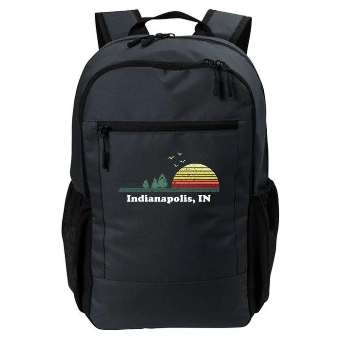 Vintage Indianapolis Iowa Home Souvenir Print Gift Daily Commute Backpack