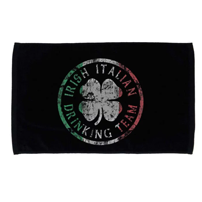 Vintage Irish Italian Ing Team St Patrick's Day Groups Meaningful Gift Microfiber Hand Towel