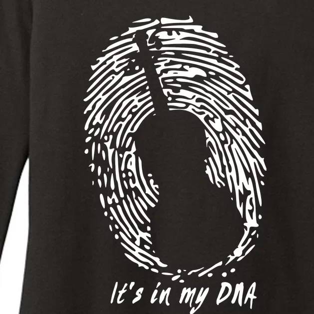 Violin Its In My DNA Gift For Violinists Womens CVC Long Sleeve Shirt