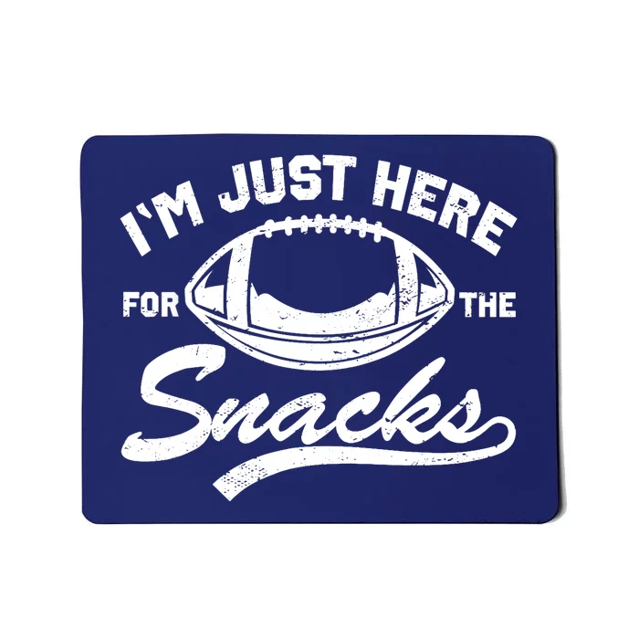 Vintage I'm Just Here For The Snacks Fantasy Football Mousepad