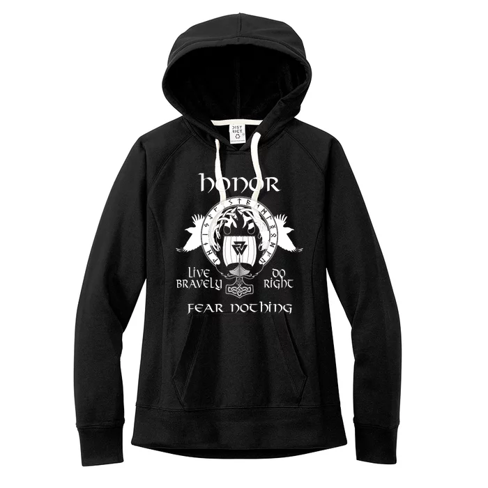 Viking Honor Women's Fleece Hoodie