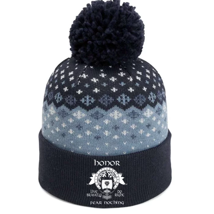 Viking Honor The Baniff Cuffed Pom Beanie