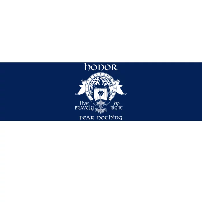 Viking Honor Bumper Sticker