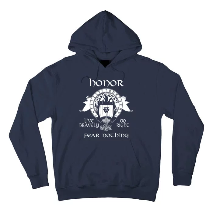 Viking Honor Tall Hoodie