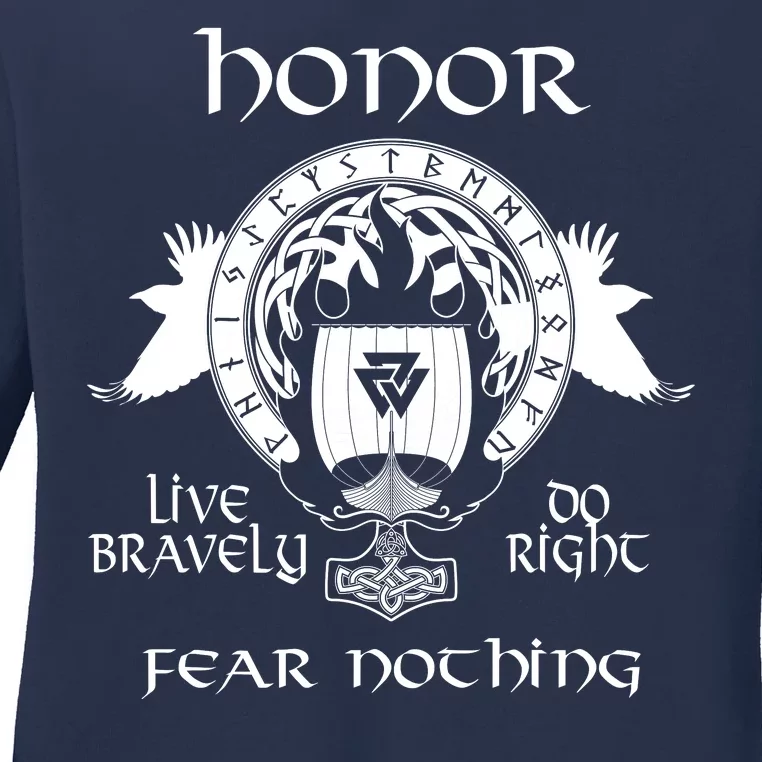 Viking Honor Ladies Long Sleeve Shirt