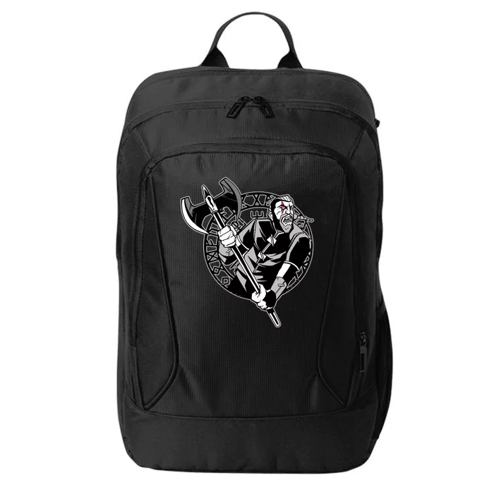 Viking Warrior Weapon City Backpack