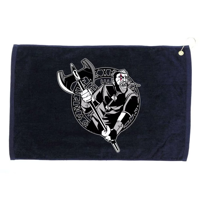 Viking Warrior Weapon Grommeted Golf Towel