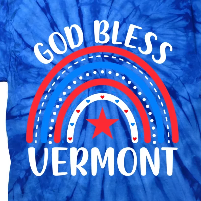 Vermongift I Love Vermont Usa Great Gift Tie-Dye T-Shirt