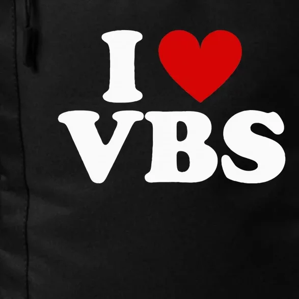 Vbs I Love Vacation Bible School Christian Vbs Church Jesus Daily Commute Backpack