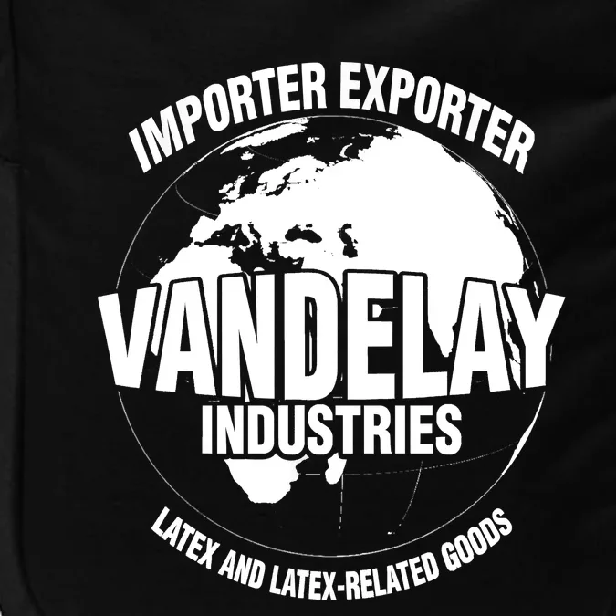 Vandelay Industries Latex Related Goods Funny Impact Tech Backpack