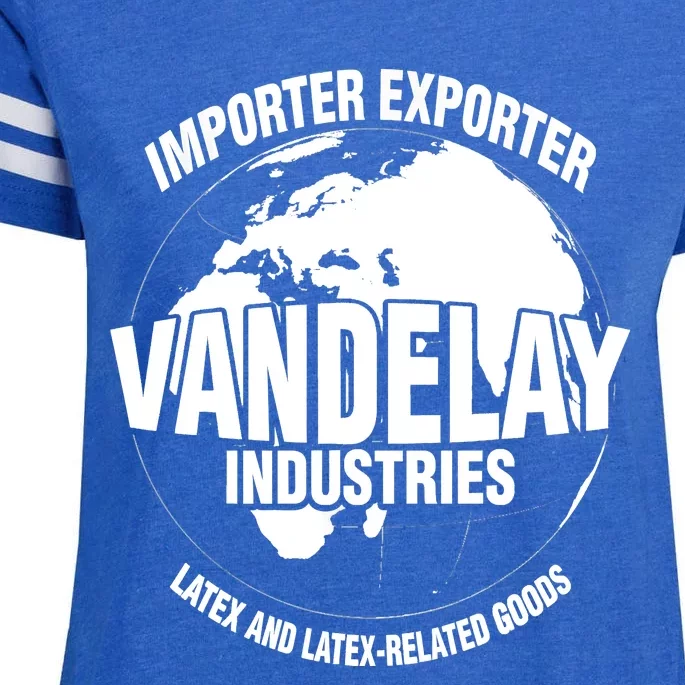 Vandelay Industries Latex Related Goods Funny Enza Ladies Jersey Football T-Shirt