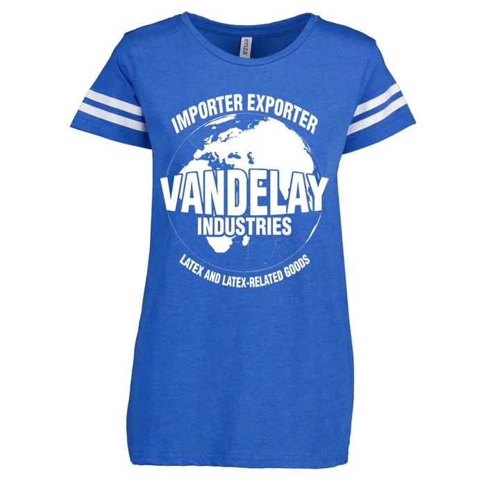 Vandelay Industries Latex Related Goods Funny Enza Ladies Jersey Football T-Shirt