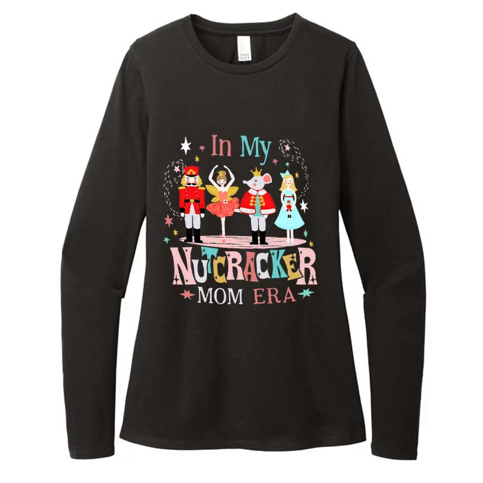 Vintage In My Nutcracker Mom Era Christmas Womens CVC Long Sleeve Shirt