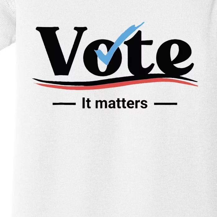 Vote It Matters Baby Bodysuit