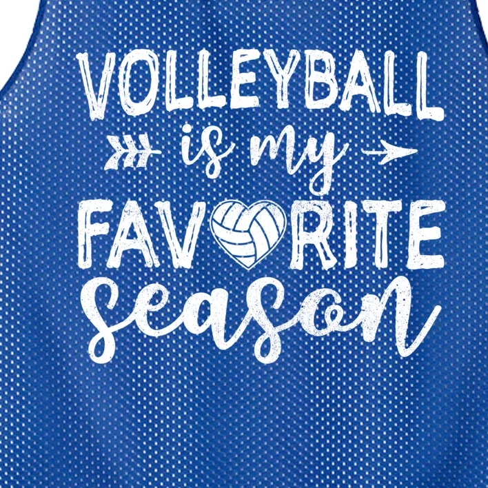 Volleyball Is My Favorite Season For Volleyball Lovers Gift Mesh Reversible Basketball Jersey Tank