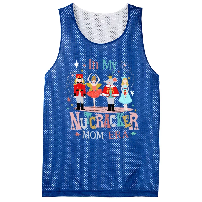 Vintage In My Nutcracker Mom Era Christmas Mesh Reversible Basketball Jersey Tank