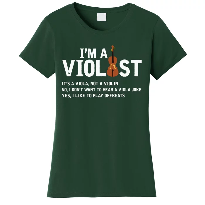 Violists Its Not Viola Not A Violin Women's T-Shirt