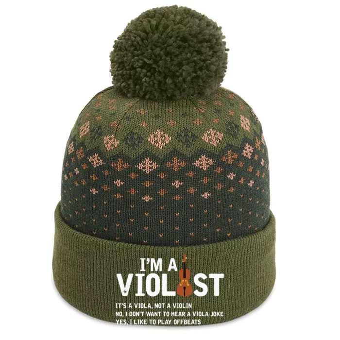 Violists Its Not Viola Not A Violin The Baniff Cuffed Pom Beanie