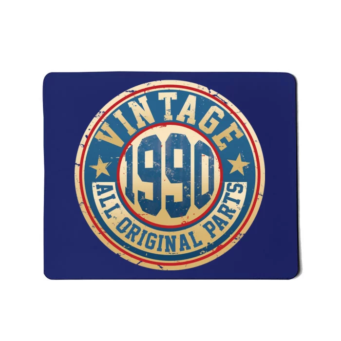 Vintage 1990 All Original Parts 30th Birthday Mousepad