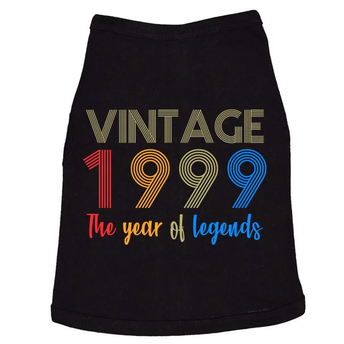 Vintage 1999 The Year Of Legends 21st Birthday Doggie Tank