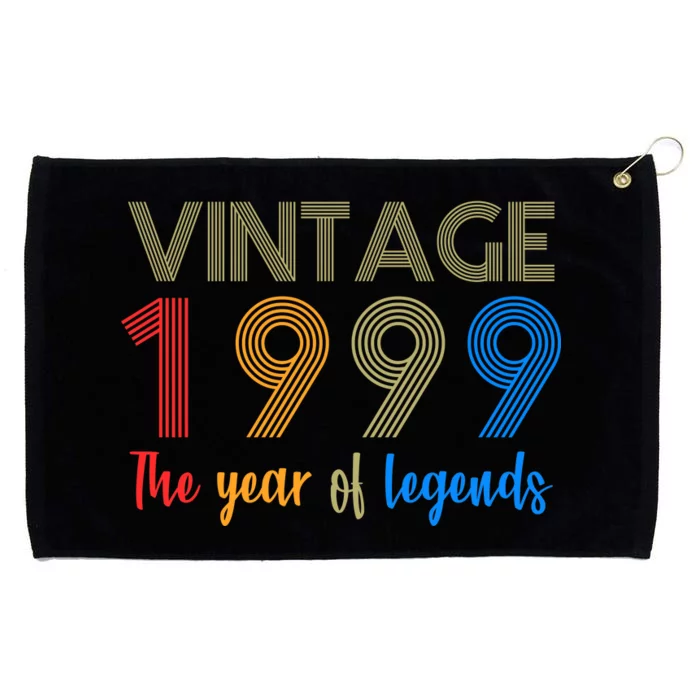 Vintage 1999 The Year Of Legends 21st Birthday Grommeted Golf Towel