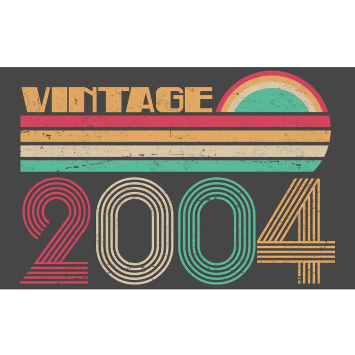 Vintage 2004 16th Birthday Bumper Sticker