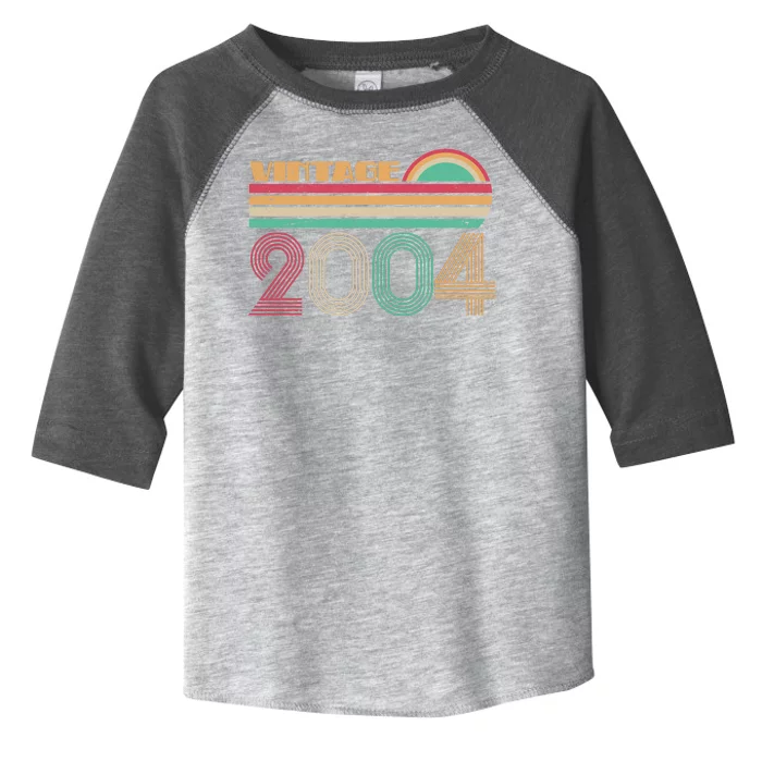 Vintage 2004 16th Birthday Toddler Fine Jersey T-Shirt