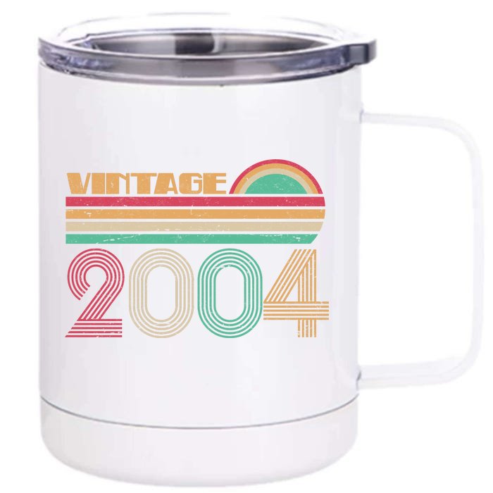 Vintage 2004 16th Birthday Front & Back 12oz Stainless Steel Tumbler Cup