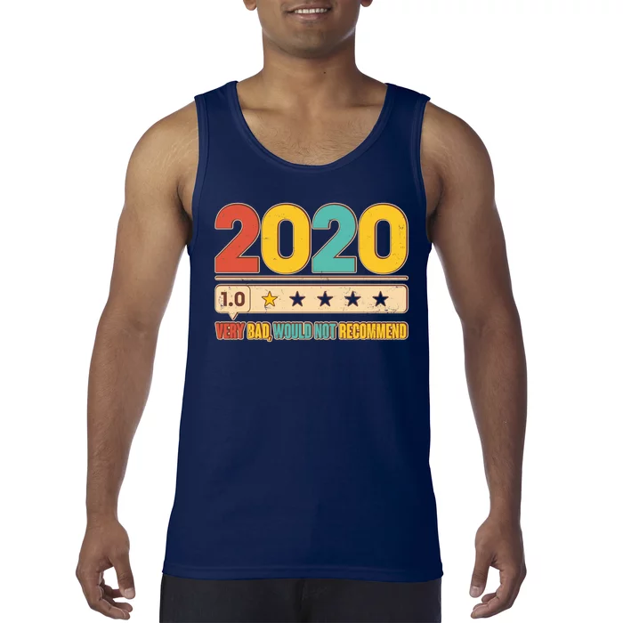 Vintage 2020 1 Star Rating Very Bad Would Not Recommend Tank Top