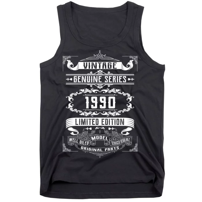 Vintage 30th Birthday Genuine Series 1990 Tank Top