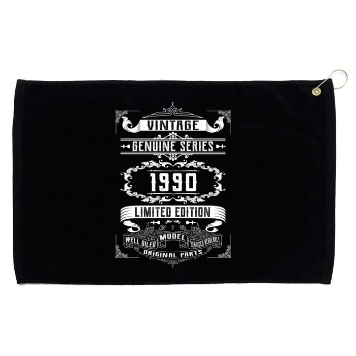 Vintage 30th Birthday Genuine Series 1990 Grommeted Golf Towel