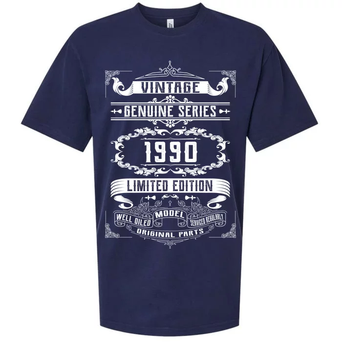 Vintage 30th Birthday Genuine Series 1990 Sueded Cloud Jersey T-Shirt