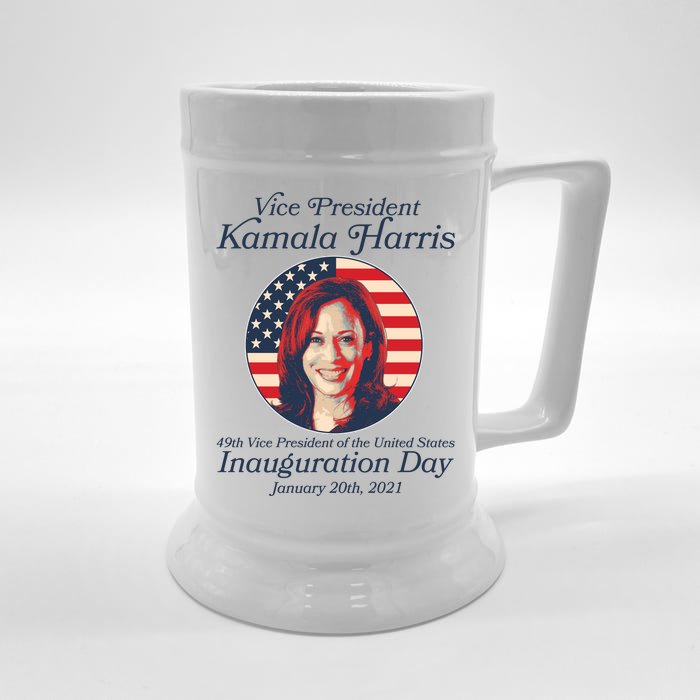 Vintage 49th Vice President Kamala Harris Inauguration Day Front & Back Beer Stein