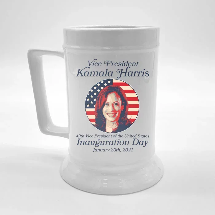 Vintage 49th Vice President Kamala Harris Inauguration Day Front & Back Beer Stein